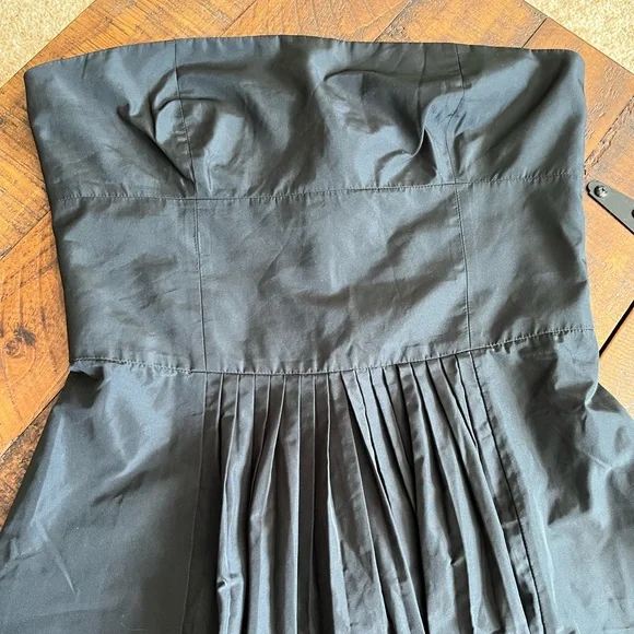 Theory Black Strapless Dress - Picture 2 of 4